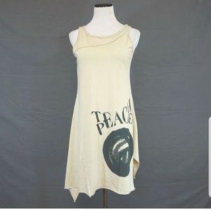 Womens teach peace tunic